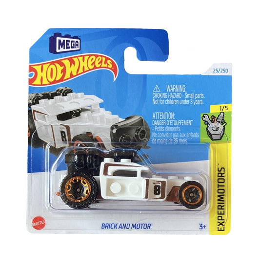 Hot Wheels - Brick and Motor - HW Experimotors 1/5 - Scale 1/64 Approx