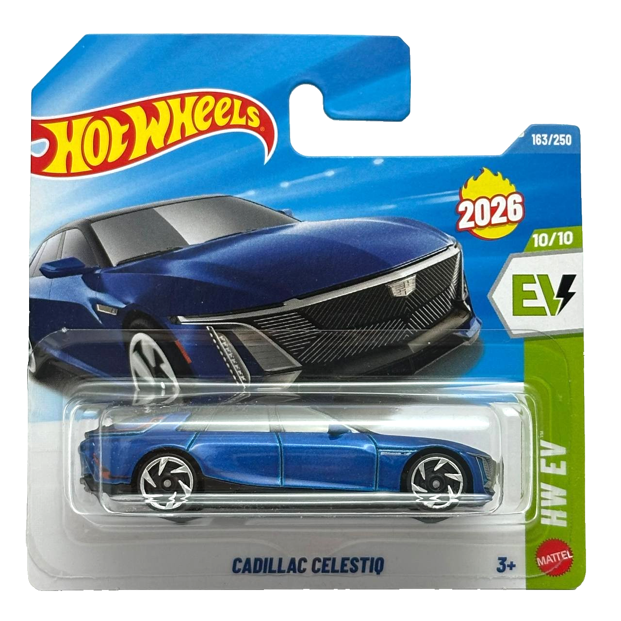 Hot Wheels - Cadillac Celestio Blue - HW EV 10/10 - 1/64 Scale Approx.
