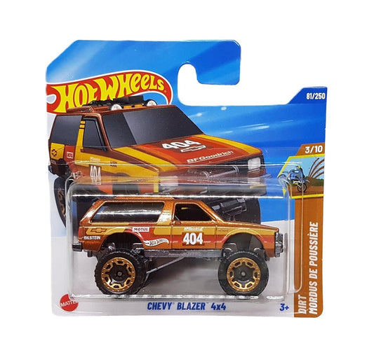 Hot Wheels - Chevy Blazer 4x4 - HW Dirt 3/10 - Scala 1/64 Circa