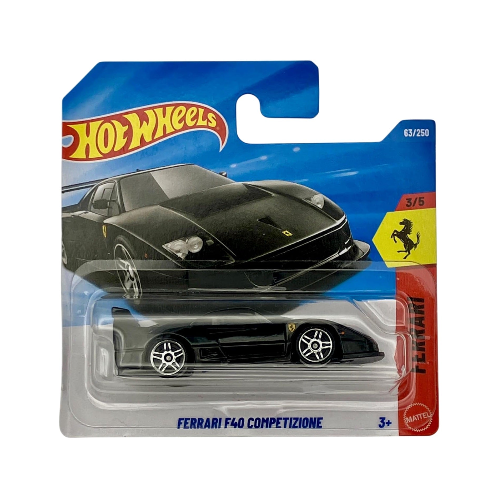 Hot Wheels - Ferrari F40 Competizione Black - HW Ferrari 3/5 - 1