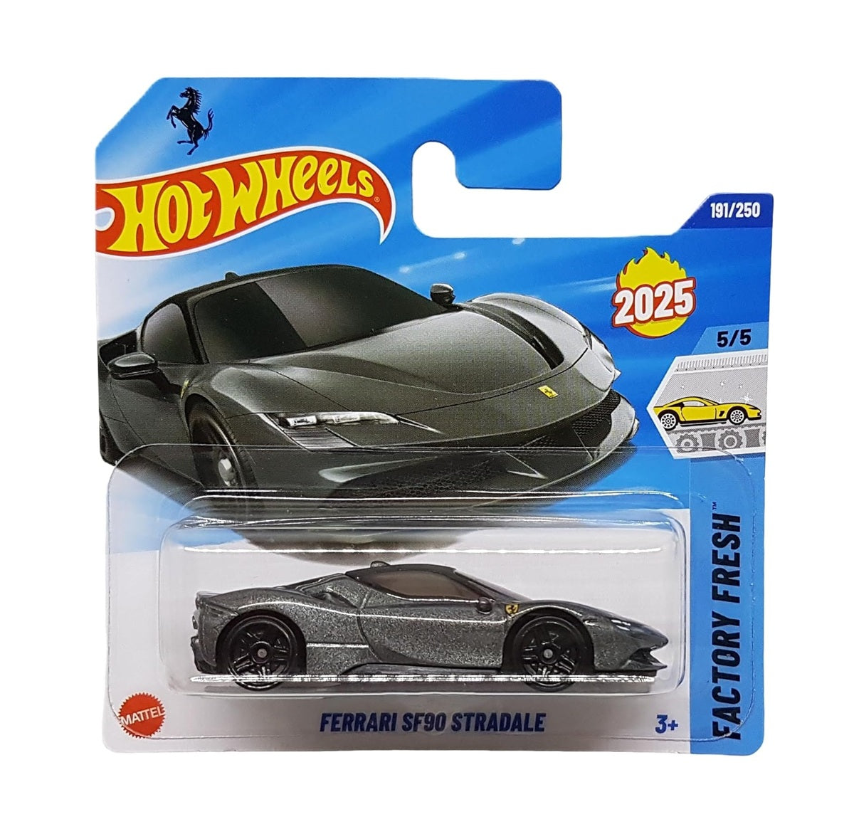 Hot Wheels - Ferrari SF90 Stradale - HW Factory Fresh 5/5 - Échelle 1/64 Approx.