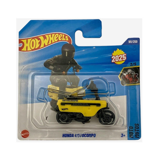 Hot Wheels - Honda Motocompo- HW Moto 3/5 - Échelle 1/64 Approx.