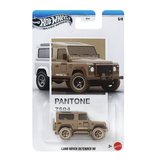 Hot Wheels - Land Rover Defender 90 Pantone Series 5/6 - Silver Series - Scala 1/64