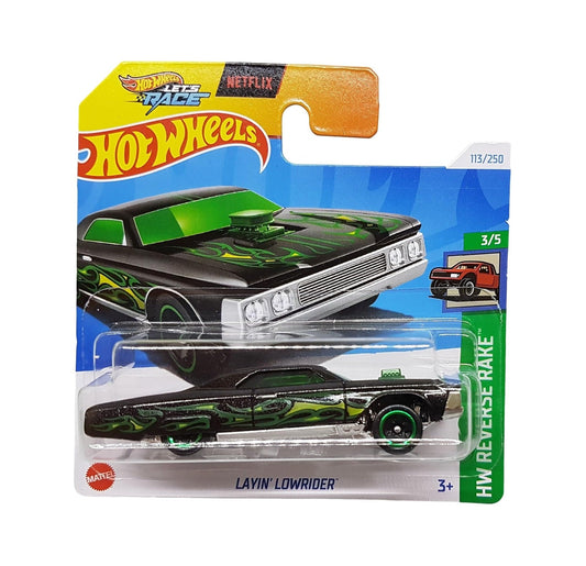 Hot Wheels - Layin´ Lowrider - HW Reverse Rake 3/5 - Scale 1/64 Approximately