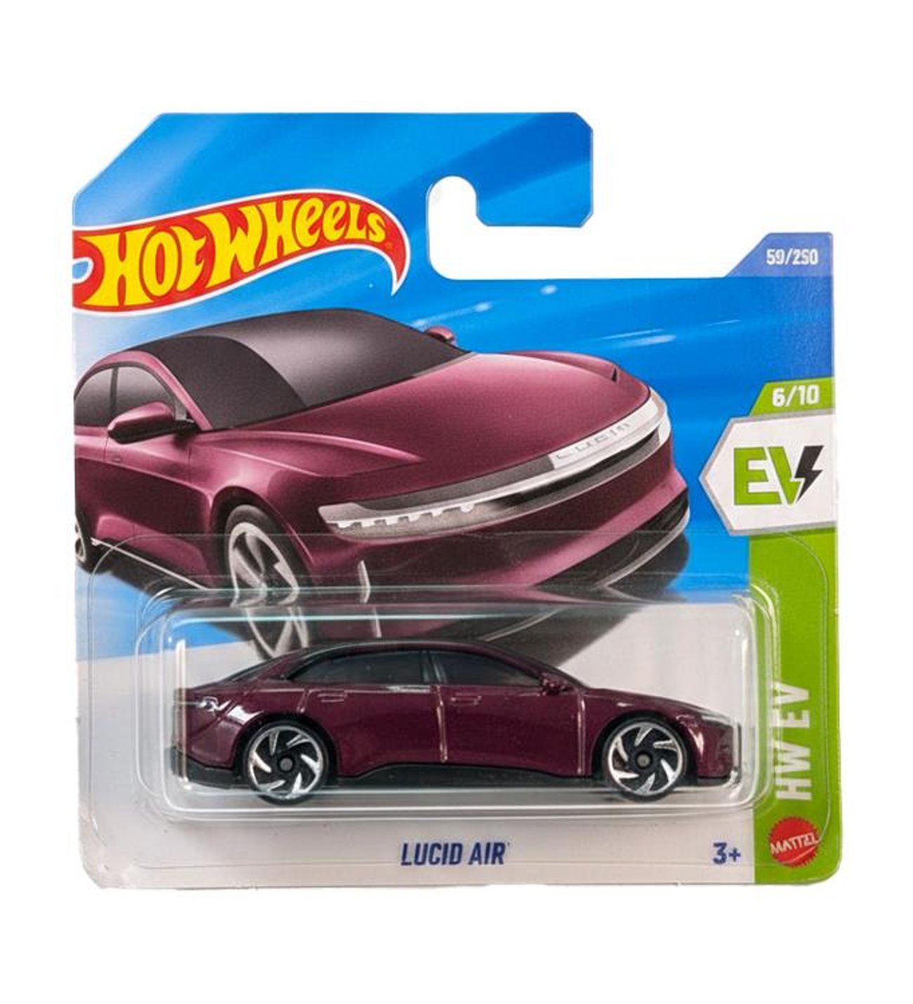 Hot Wheels - Lucid Air - HW EV 6/10 - 1/64 Scale Approx.