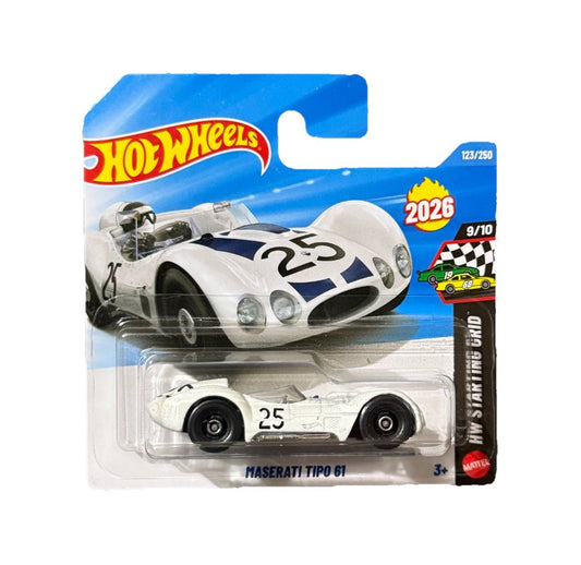 Hot Wheels - Maserati Tipo 61 - HW Starting Grid 9/10 - Scala 1/64 Circa
