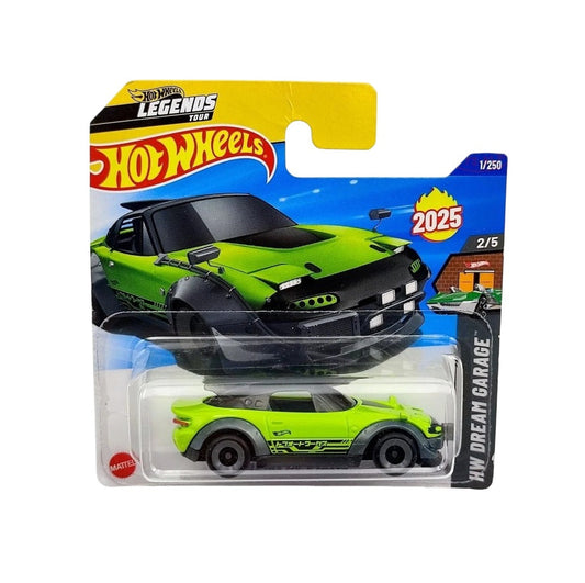 Hot Wheels - Mazda MX-5 Miata Green - HW Dream Garage 2/5 - Scale 1/64 Approximately