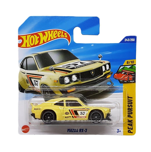 Hot Wheels - Mazda RX-3 - HW Peak Persuit 8/10 - Échelle 1/64 Approx.
