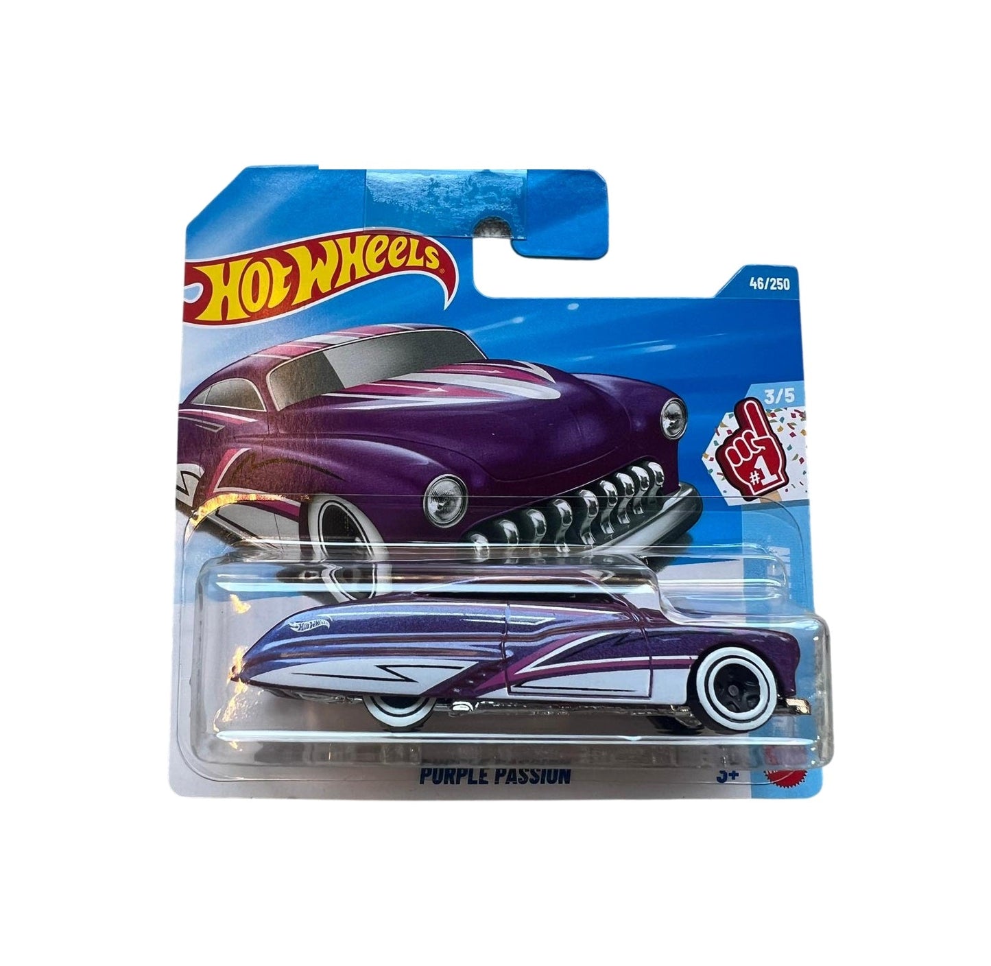 Hot Wheels - Purple Passion - HW Fan Driven 3/5 - 1/64 Scale Approx