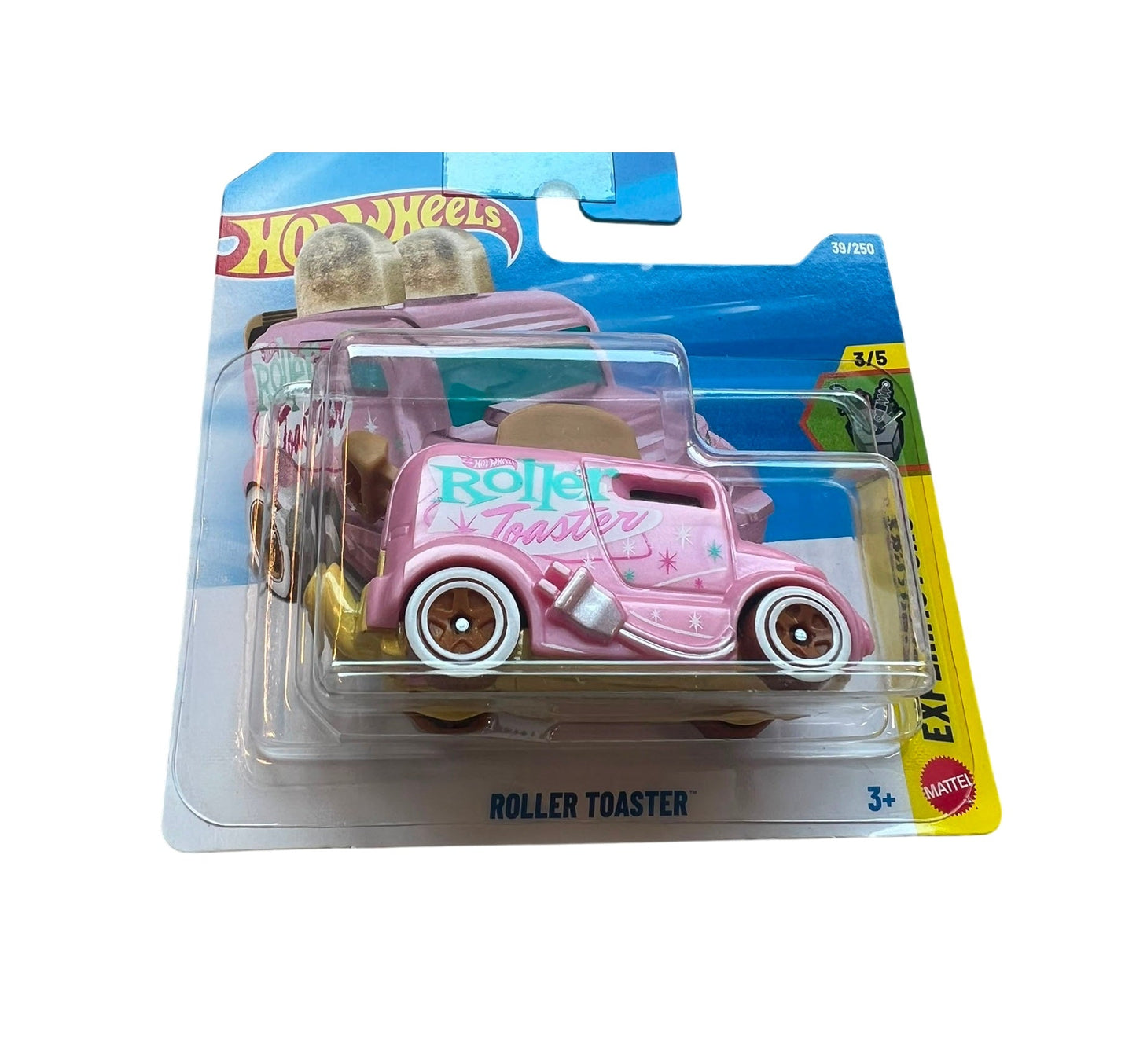 Hot Wheels - Roller Toaster Pink - HW Experimotors 3/5 - 1/64 Scale Approx.