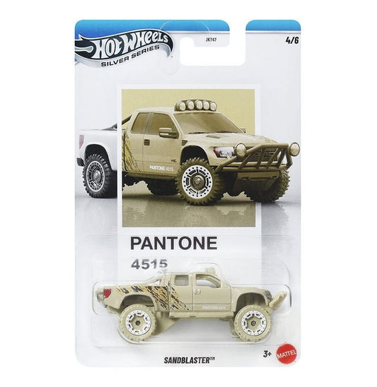 Hot Wheels - Sandblaster Pantone Série 4/6 - Silver Series - Échelle 1/64