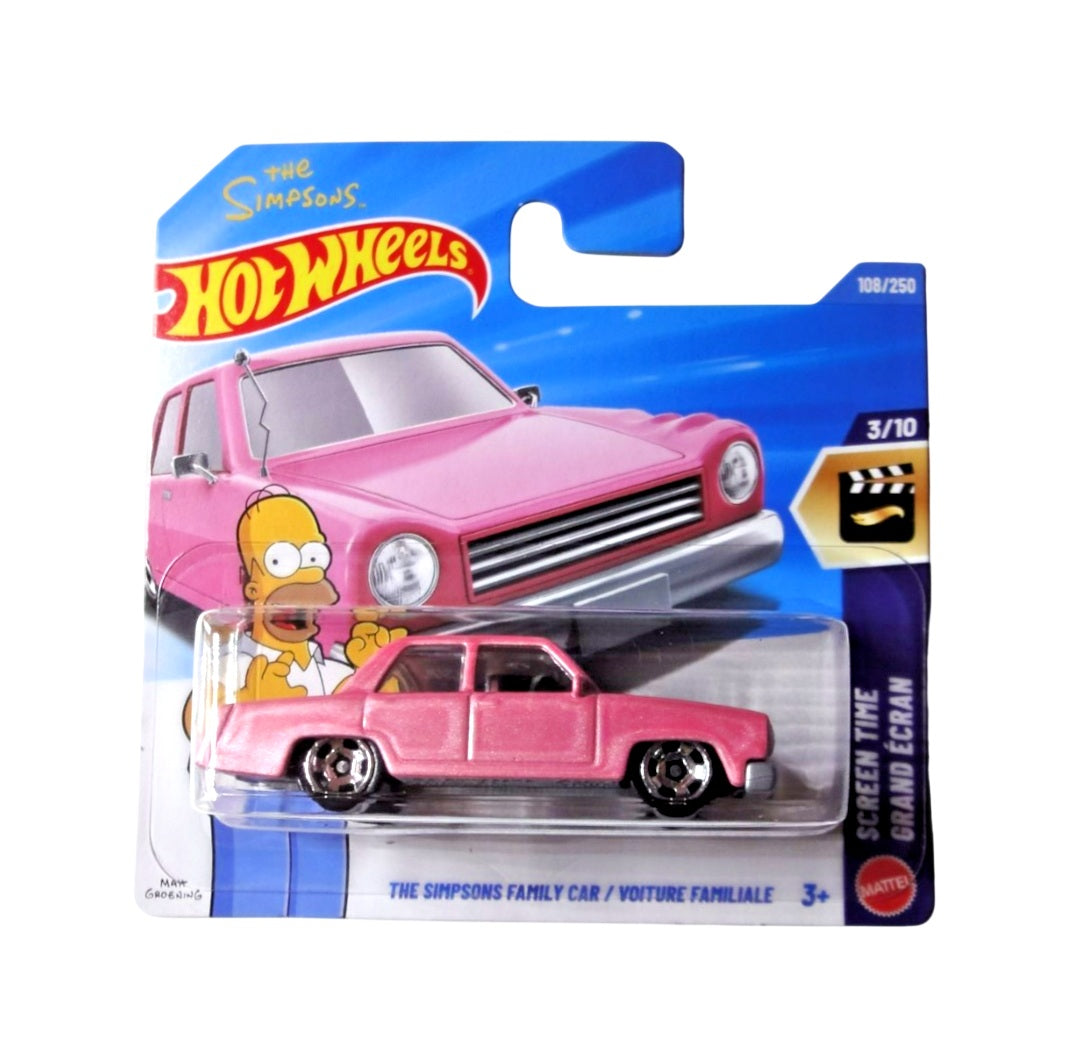 Hot Wheels - The Simpsons Family Car - HW Screen Time 9/10 - 1/64 Scale Approx.