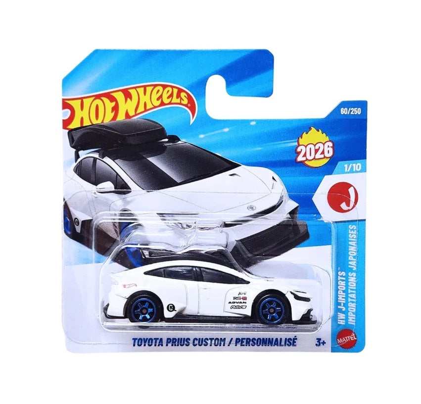 Hot Wheels - Toyota Prius Custom - HW J-Imports 1/10 - Échelle 1/64 Approx.