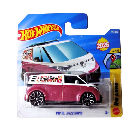 Hot Wheels - VW ID. Buzz Bomb - HW Euro 4/10 - Scala 1/64 Circa