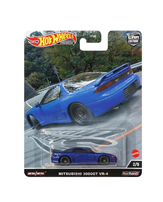Hot Wheels Premium - Mitsubishi 3000G VR-4 - Series Car Culture - Scale 1/64