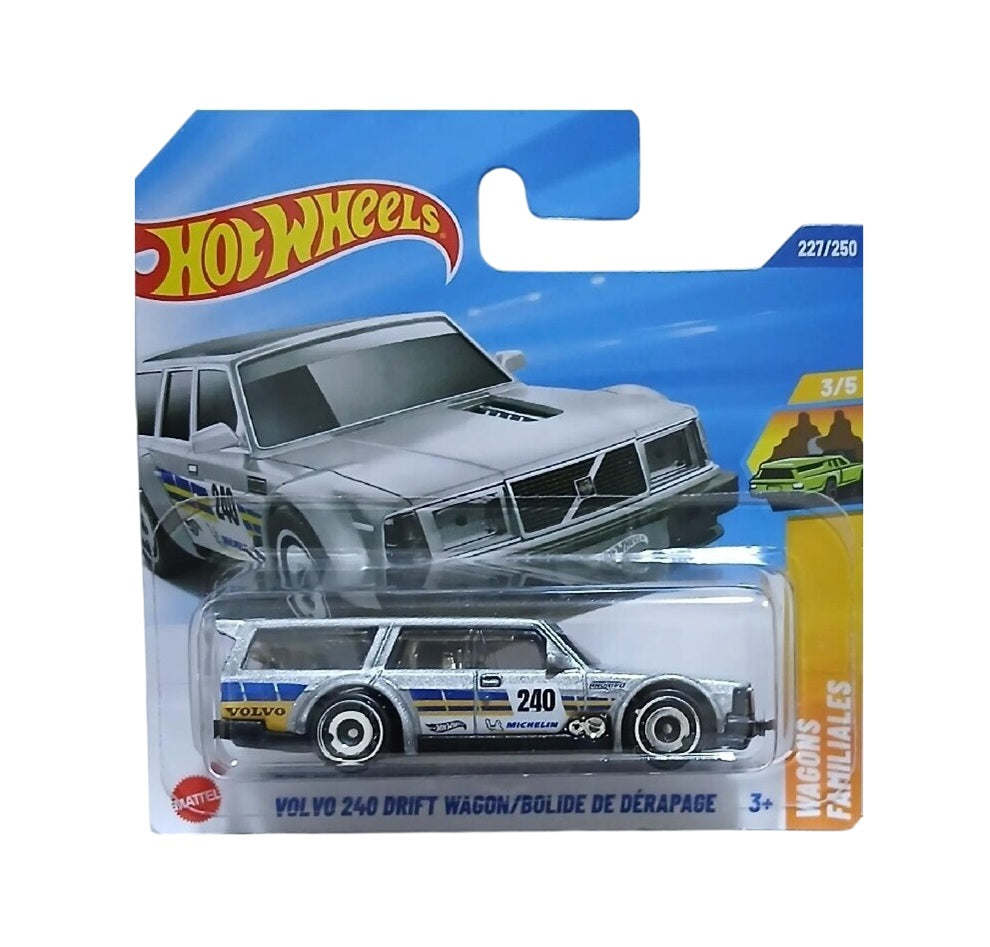 Hot Wheels - Volvo 240 Drift Wagon - HW Wagons 3/5 - Échelle 1/64 Approx.
