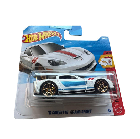 Hot Wheels - Corvette Grand Sport 2011 - HW Then And Now 7/10 - Échelle 1/64 Circa