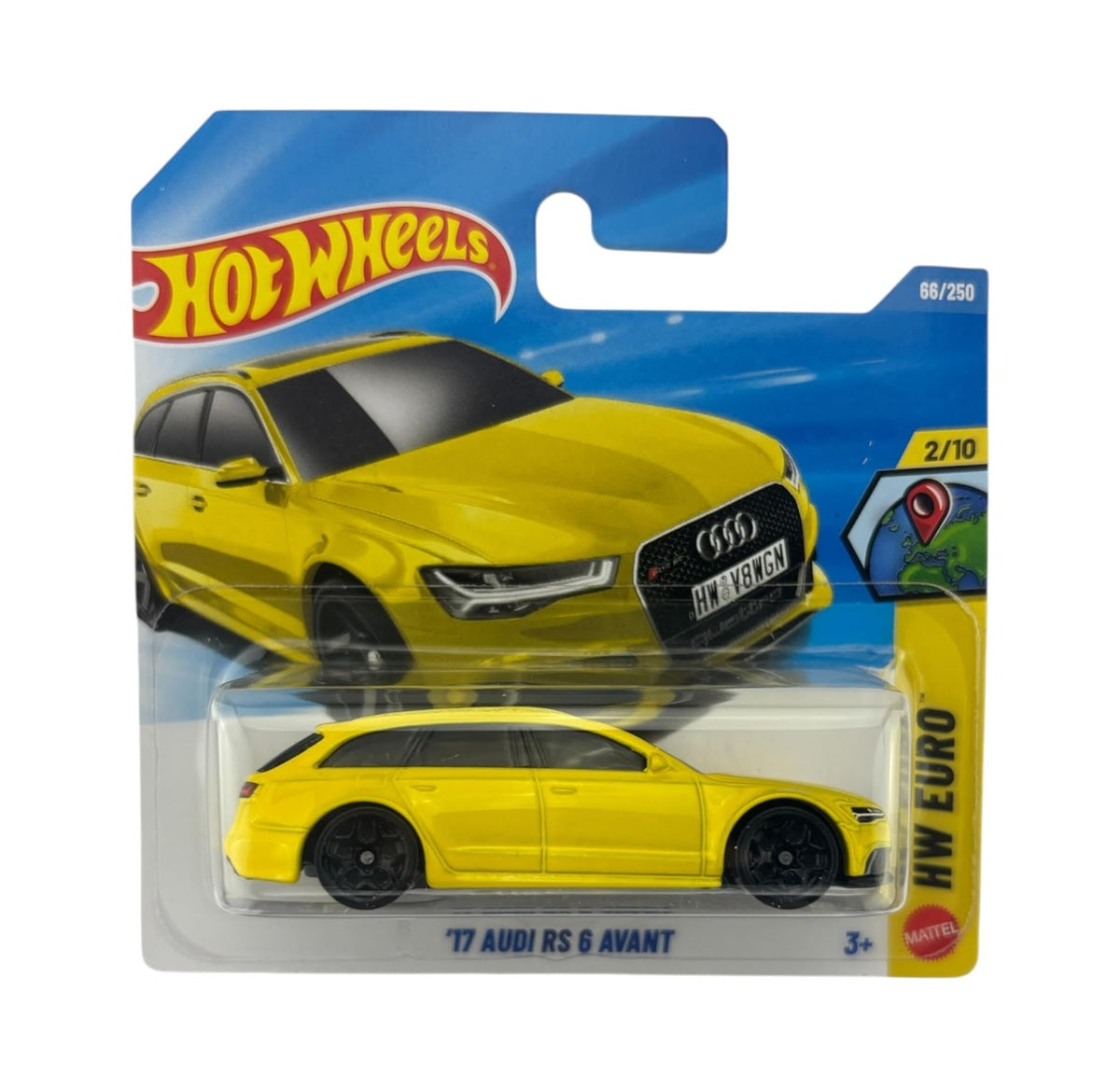 Hot Wheels - '17 Audi RS 6 Avant - HW Euro 2/10 - Échelle 1/64 Approx.