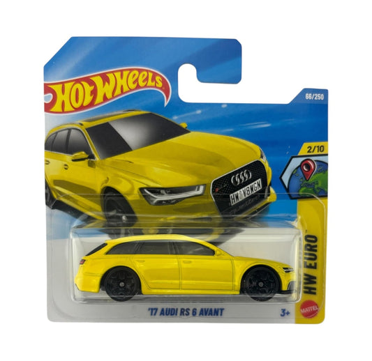 Hot Wheels - '17 Audi RS 6 Avant - HW Euro 2/10 - Échelle 1/64 Approx.