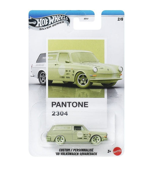 Hot Wheels - Volkswagen Squareback '69 Pantone Série 2/6 - Série Argent - Échelle 1/64