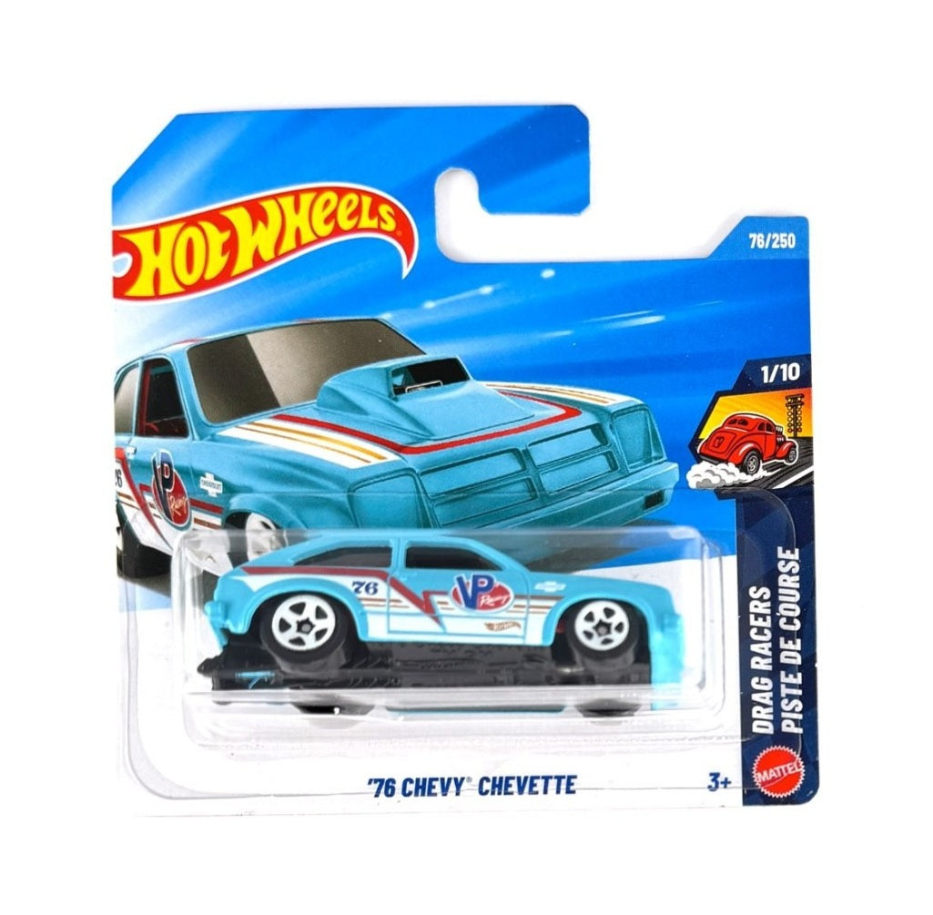 Hot Wheels - '76 Chevy Chevette - HW Drag Racer 1/10 - Échelle 1/64 Approx.