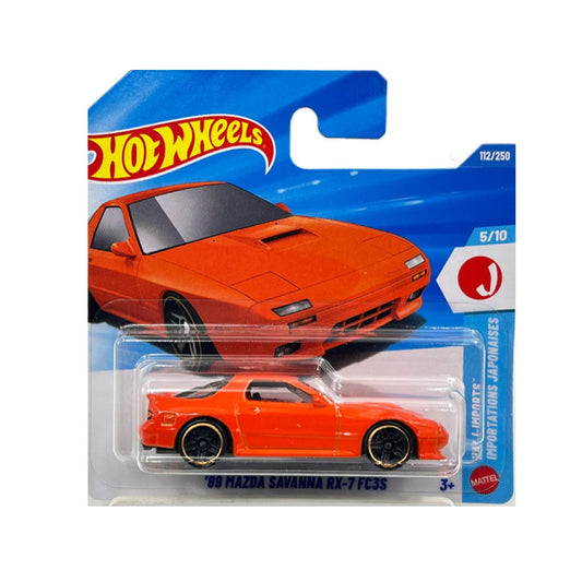 Hot Wheels - '89 Mazda Savanna RX-7 - HW J-Imports 5/10 - 1/64 Scale Approx.