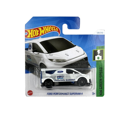 Hot Wheels - Ford Performance Supervan 4 - HW Green Speed 9/10 - Scale 1/64 Approximately