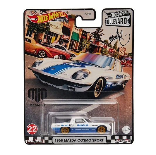 Hot Wheels Premium - 1968 Mazda Cosmo Sport Boulevard #22 - 1/64 Scale