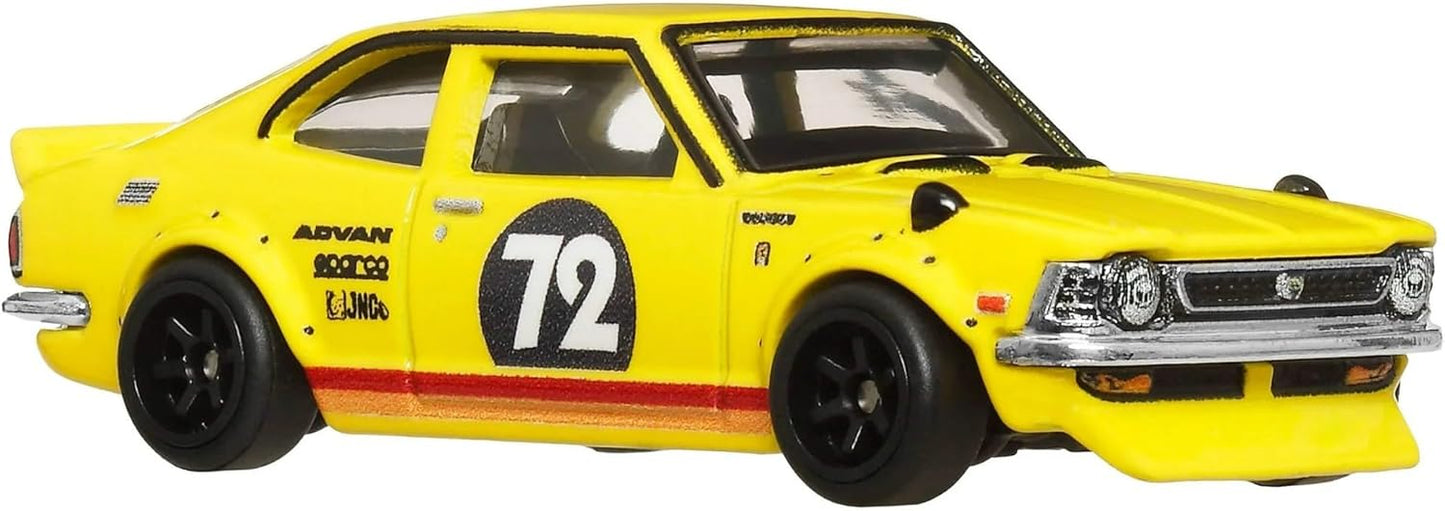 Hot Wheels Premium - 1972 Toyota Corolla Levin + Sakura Sprinter - Series Car Culture Team Transport - Scala 1/64