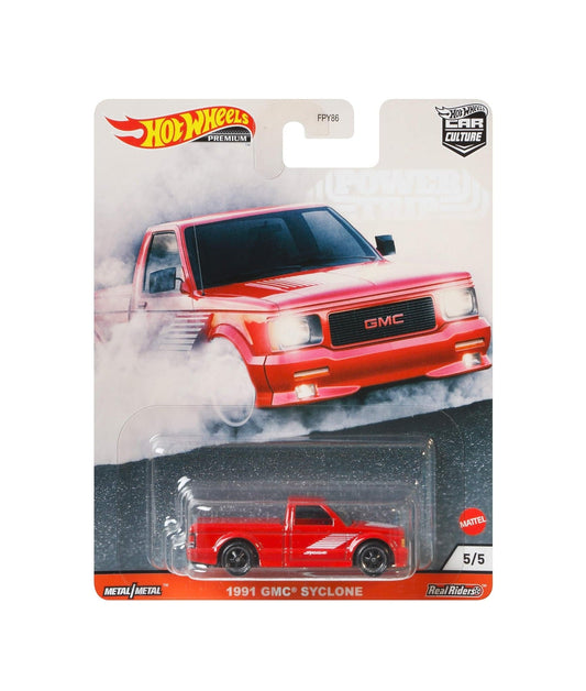 Hot Wheels Premium - 1991 GMC Syclone red - Series Car Culture - Scale 1/64