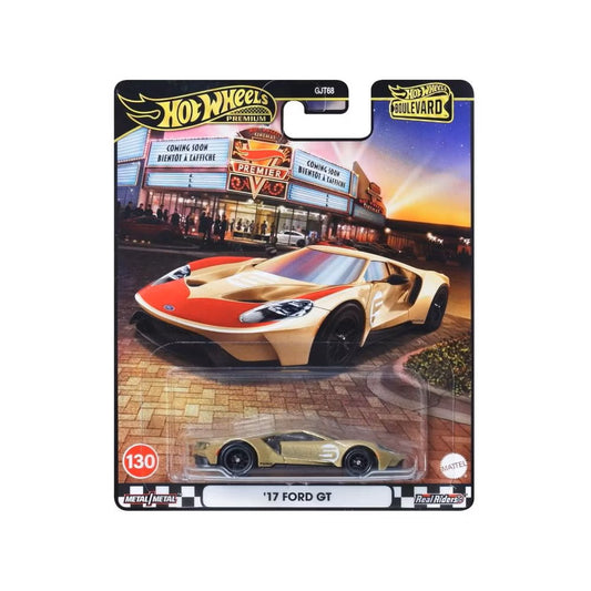 Hot Wheels Premium - '17 Ford GT #130 Boulevard Series - Scala 1/64