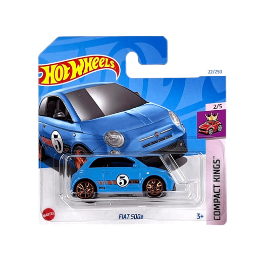 Hot Wheels - Fiat 500e - HW Compact Kings 2/5 - Scale 1/64 Approximately