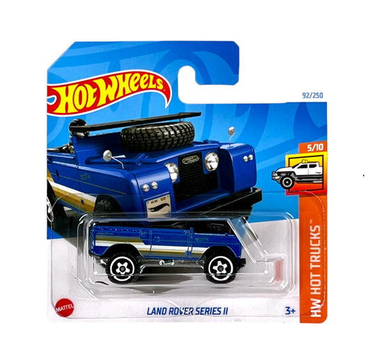 Hot Wheels - Land Rover Series II - HW Hot Trucks 5/10 - Scale 1/64 Approximately