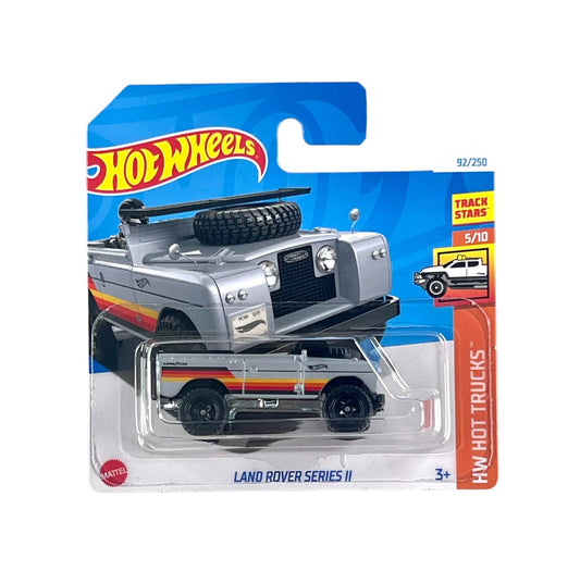 Hot Wheels - Land Rover Series II Gray - HW Hot Trucks 5/10 - Scale 1/64 Approximately