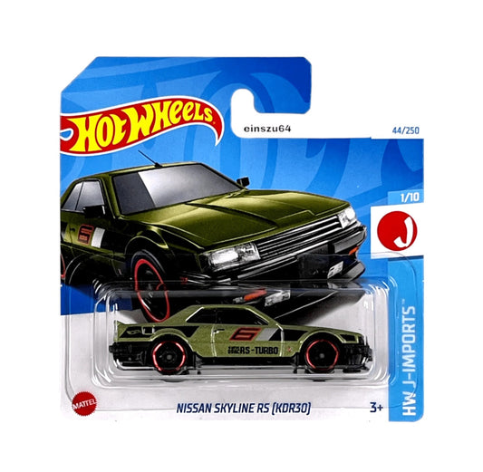 Hot Wheels - Nissan Skyline RS (KDR30) - HW J-Imports 2/10 - Scale 1/64 Approximately