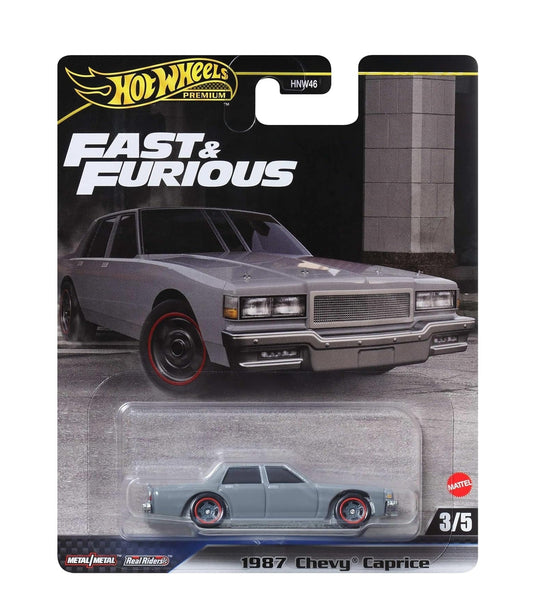 Hot Wheels Premium - 1987 Chevy Caprice Fast &amp; Furious - Scale 1/64