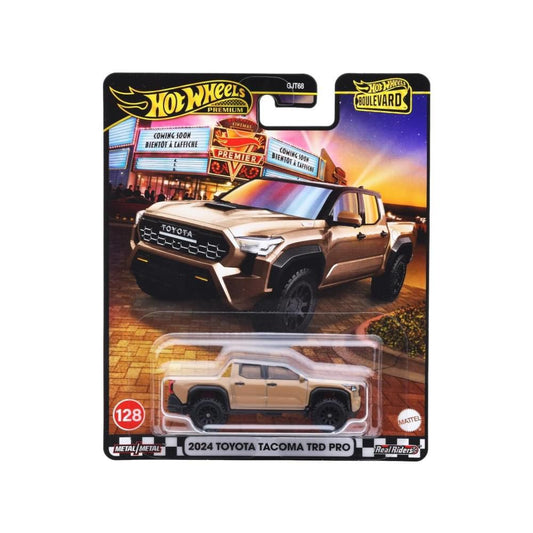 Hot Wheels Premium - 2024 Toyota Tacoma TRD Pro #128 Boulevard Series - Scala 1/64