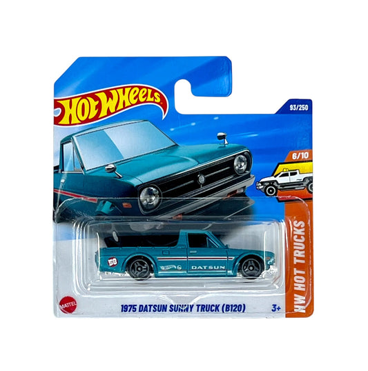 Hot Wheels - 1975 Datsun Sunny Truck (B120) - HW Hot Trucks 6/10 - Scale 1/64 Approximately