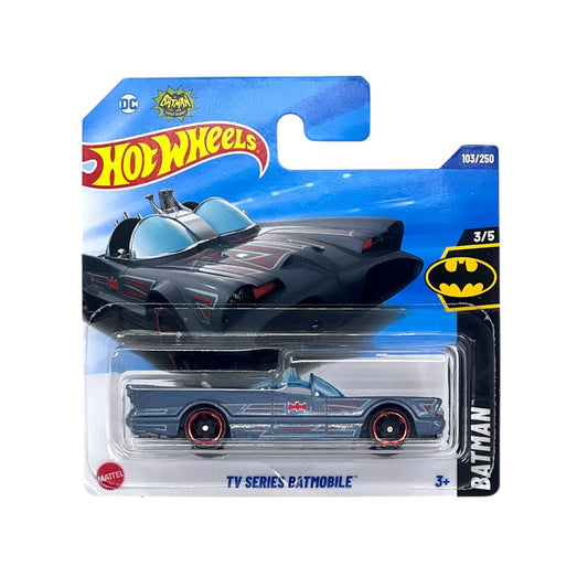 Hot Wheels - TV Series Batmobile - HW Batman 3/5 - Scale 1/64 Approx