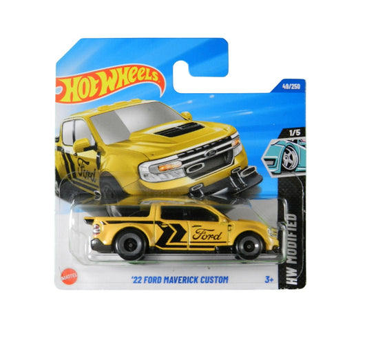 Hot Wheels - '22 Ford Maverick Custom - HW Modified 1/5 - Scale 1/64 Approximately