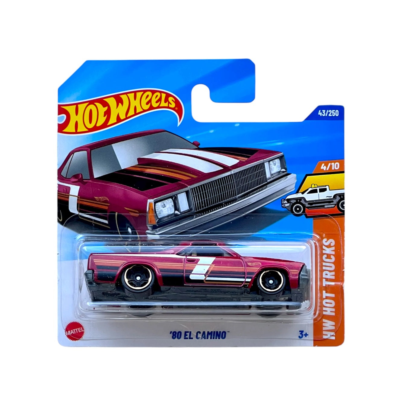 Hot Wheels - '80 El Camino - HW Hot Trucks 4/10 - Scale 1/64 Approximately