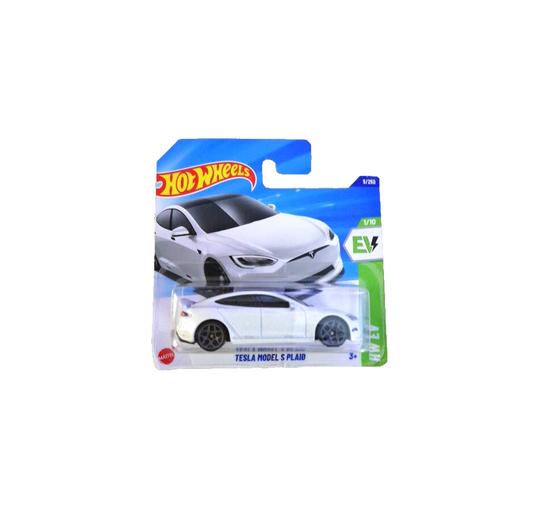 Hot Wheels - Tesla Model S Plaid - HW EV 1/10 - Scala 1/64 Circa