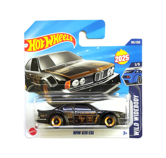 Hot Wheels - BMW 635 CSi - HW Wild Widebody 1/5 - Scale 1/64 Approximately