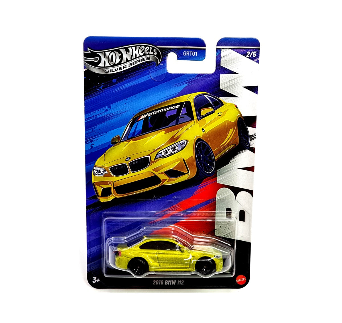 Hot Wheels - 2016 Bmw M2 - Silver Series - Scale 1/64