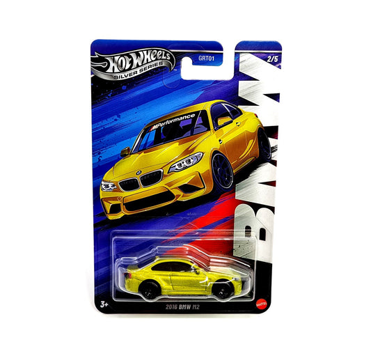 Hot Wheels - 2016 Bmw M2 - Silver Series - Scale 1/64
