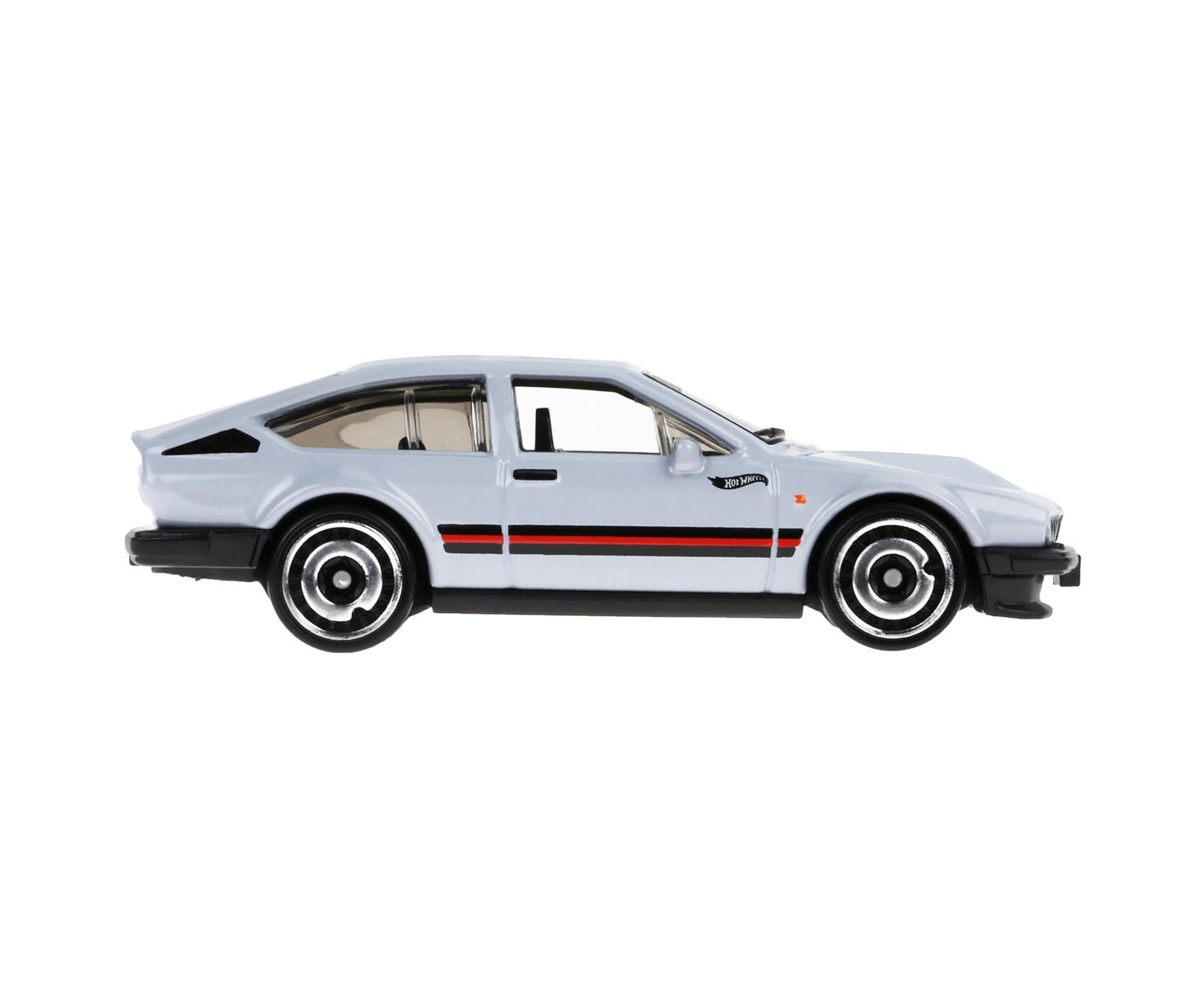 Hot Wheels - Alfa Romeo GV6 3.0 Grey - HW Factory Fresh 8/10 - Long Card - Scala 1/64 Circa