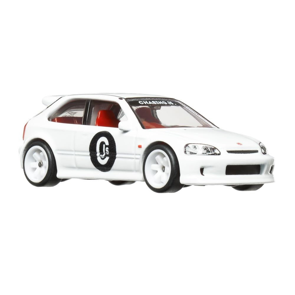 Hot Wheels Premium - '99 Honda Civic Type R (EK9) #73 - Series Boulevard - Scale 1/64