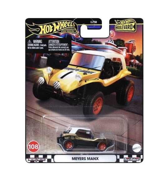Hot Wheels Premium - Meyers Manx - Series Boulevard - Scala 1/64