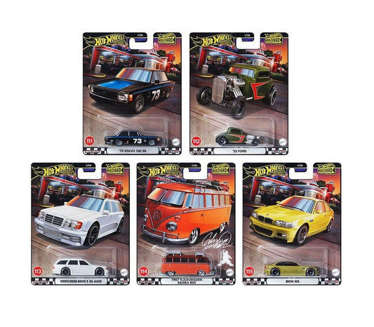 Hot Wheels Premium - Boulevard 2024 Z Assortment Set of 5 Cars GJT68-979Z - Scala 1/64