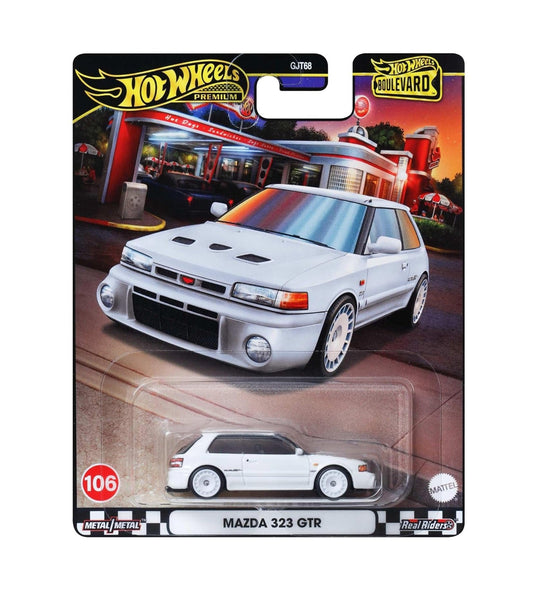 Hot Wheels Premium - Mazda 323 GTR - Series Boulevard - Scale 1/64